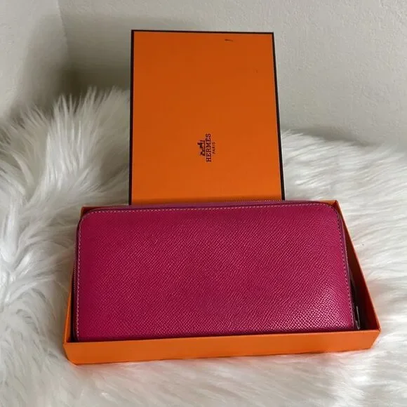 💯Authentic Hermes Azap zipped Long Wallet 🍀 - Picture 13 of 16